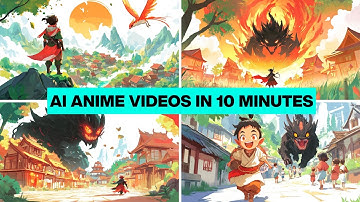 How To Make Animated ANIME VIDEOS Using AI - Full Tutorial