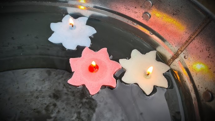 🤩 Beautiful Christmas Floating candles DIY use this easy idea to