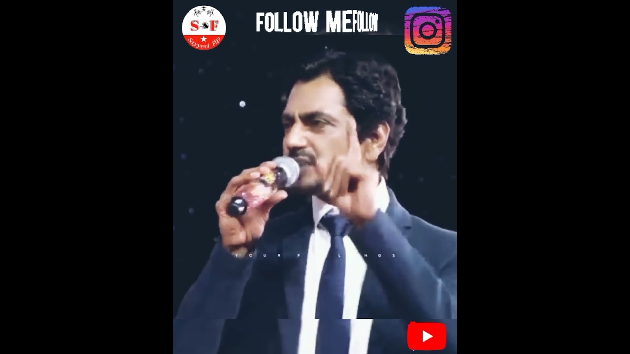 Motivation Ki Awaaz Nawazuddin Siddiqui Best Speech 🎙️| By SayyedFlp 🤗