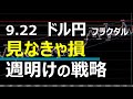 9.22 FX速報 ドル円 トレードポイント
