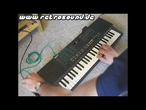 YAMAHA VSS-200 Sampling Keyboard + Small Stone by RetroSound