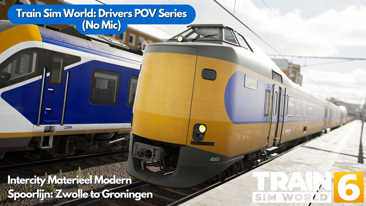 TSW Drivers POV | ICMm3 | Spoorlijn: Zwolle to Groningen