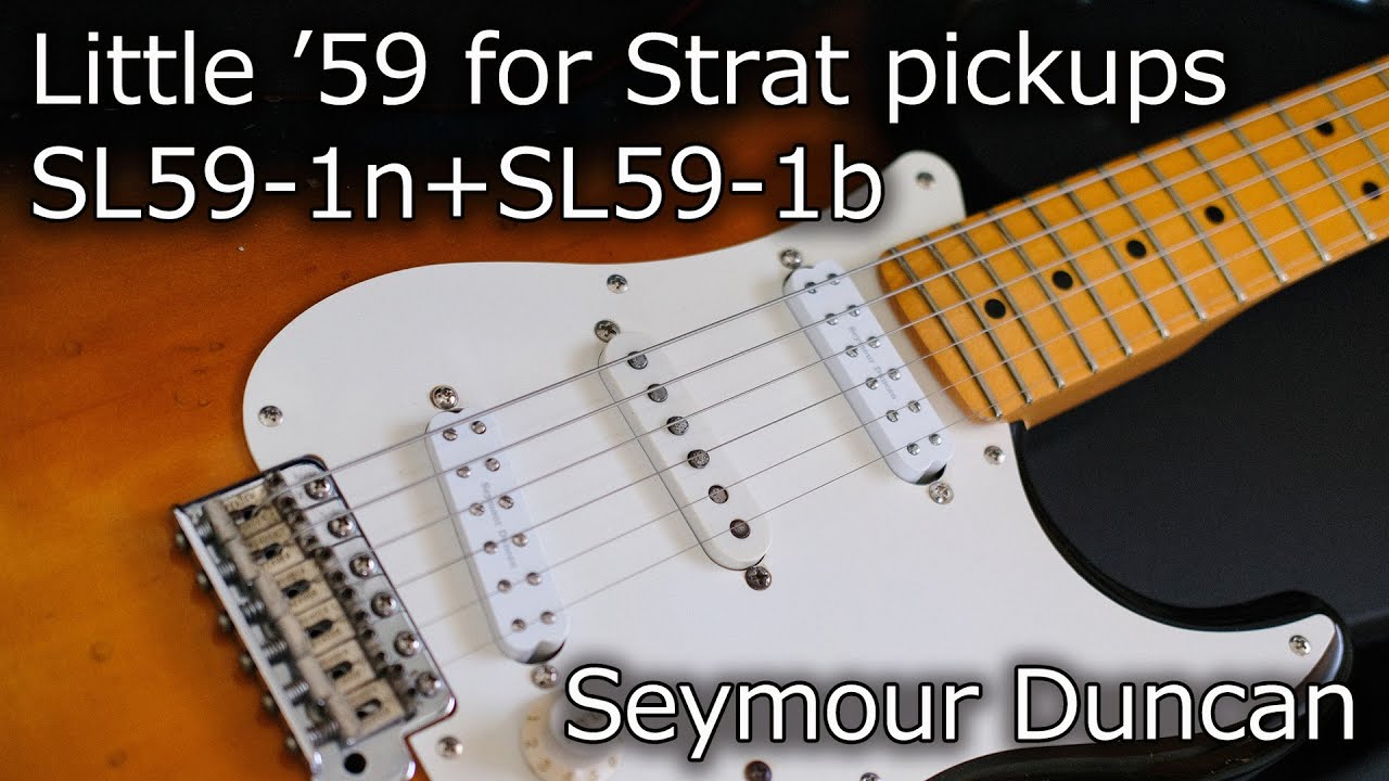 Playing blues on a Stratocaster with Duncan Little 59 pickups