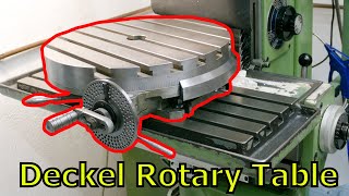 Deckel Rotary Table: 380mm Monstrosity