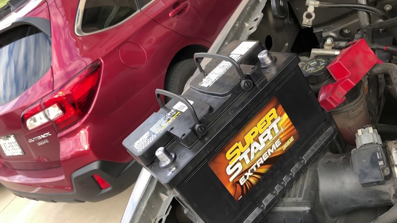 Chevy Silverado Battery Replacement - YouTube