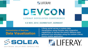 DEVCON 2014 Solea and Liferay iBeacon Data Visualization Portlet Demo