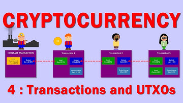 Cryptocurrency. Part Four: Transactions and UTXOs