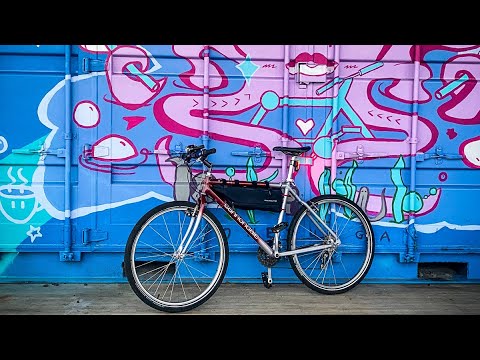 Retro bike commute on the 1993 Cannondale M400 - YouTube