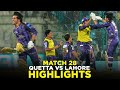 Psl 9  full highlights  quetta gladiators vs lahore qalandars  match 28  m1z2a