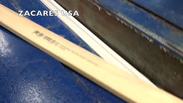 ZACARES USA-X1Jet Coder Printing On A Piece Of Wood