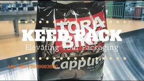 Coffee outer family multipack package box motion horizontal flow wrap machine