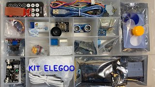 Kit de Desarrollo Elegoo. Arduino Starter Kit. Muy Senicllo de Aprender.