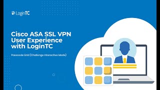 Cisco ASA SSL VPN Multi-Factor Authentication (2FA/MFA) User Experience with Passcode Grid