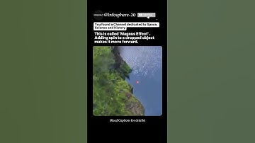 Why Spinning Balls Curve Mid-Air? 🤯 (Magnus Effect) #shorts #physics #science