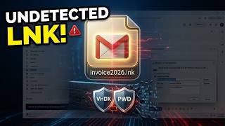 Do Not Open This Email Attachement Attach LNK to Gmail Undetected – VHDX + Password Trick