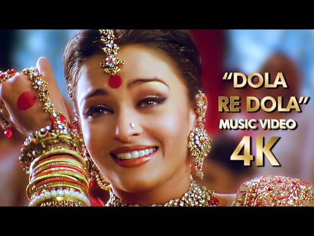 Dola Re Dola | 4K Music Video | 2002 Devdas Movie | B4K class=