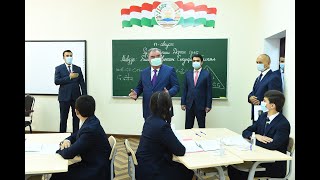 картинка: Ифтитоҳи Муассисаи таҳсилоти миёнаи умумии рақами 102 дар шаҳри Душанбе ва иштирок дар “Дарси сулҳ”