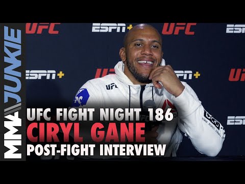 Ciryl Gane responds to Dana White's criticism of main event win | UFC Fight Night 186