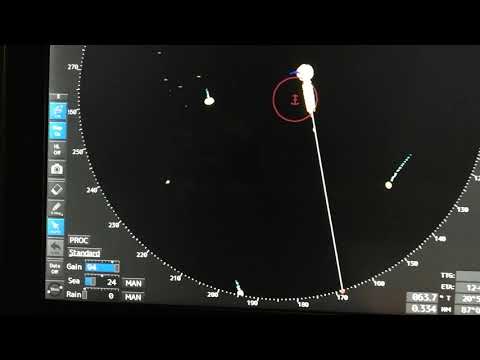 JRC JAN 9201 ROUTE SYNCHRONISATION FROM ECDIS TO RADAR