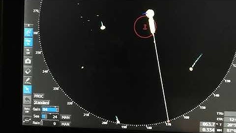 JRC JAN 9201 ROUTE SYNCHRONISATION FROM ECDIS TO RADAR