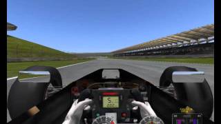 rFactor2 Beta - Low settings - Live tire temperature while overdriving on lap No3 - FR 3.5