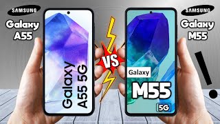 Samsung M55 | ! مقارنة وحوش سامسونج في الفئة المتوسطة اختار صح