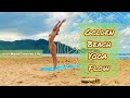 Golden Beach Yoga Flow | Madd Creative Life