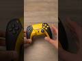 Yellow Black Custom PS5 PRO Controller 2 Paddle Mouse click triggers Dualsense mods