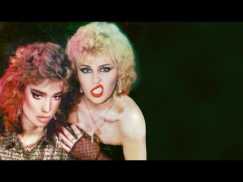 80s remix: Miley Cyrus & Dua Lipa - Prisoner (1987) | exile synthpop remix