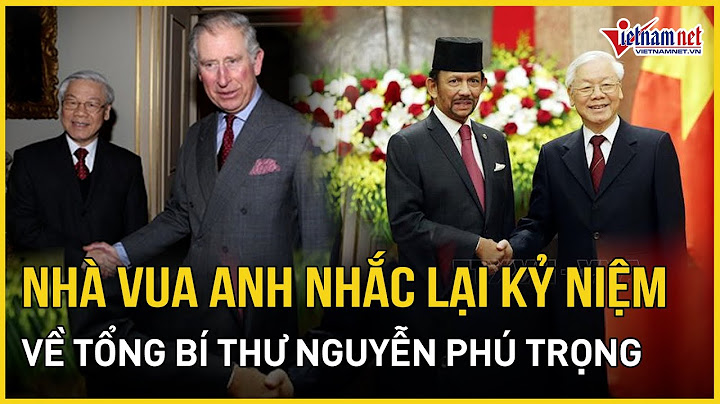 Nhà vua Anh, Quốc vương Brunei nhắc lại kỷ niệm về Tổng Bí thư Nguyễn Phú Trọng | Báo VietNamNet