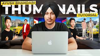 Ayush Bhandari Thumbnail Style Breakdown (Step-by-Step) screenshot 3