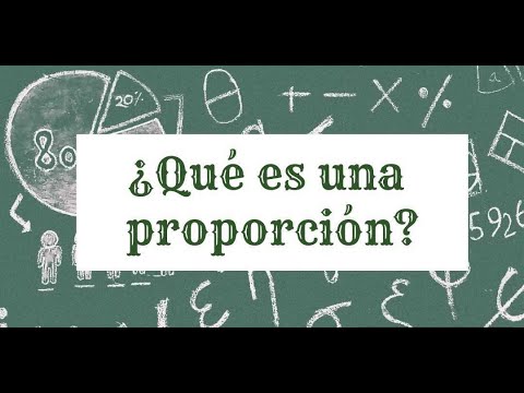 Vídeo: Què és La Proporció