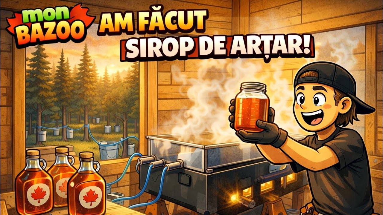 Am facut SIROP DE ARTAR • MON BAZOU