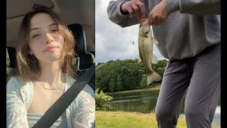 Creek fishing + pond tournament