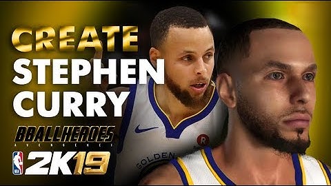 NBA 2K20 - How to create Stephen Curry