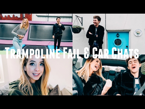 TRAMPOLINE FAIL & CAR CHATS