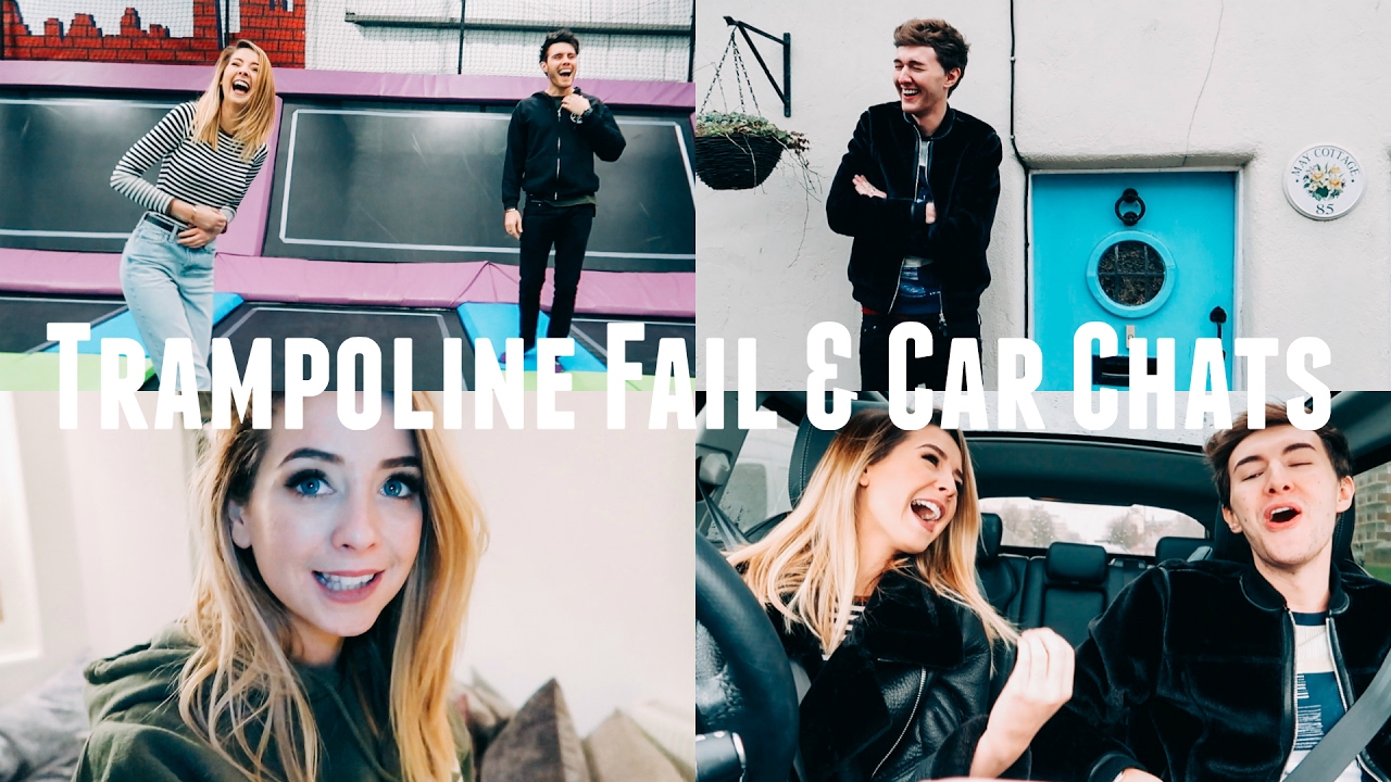 TRAMPOLINE FAIL & CAR CHATS puppy paradise