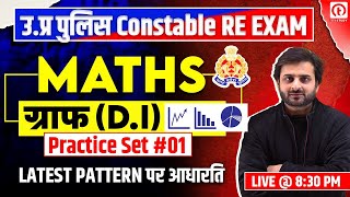 UP Police Constable Re Exam Math 2024 | Math Graph (D.I) Practice set 01 for UPP | By Sanjeet sir