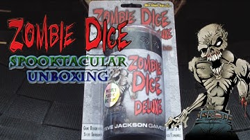 🎃 Zombie Dice Deluxe 🎃 Spooktacular Unboxing