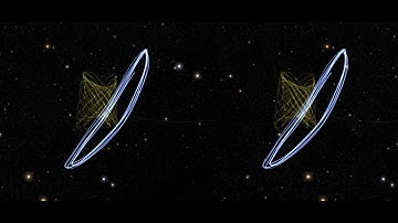 Visualisation of the orbits of the space telescopes Gaia and James Webb