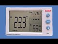 UNI-T A10T digital lcd thermometer Humidity meter |  Disassembly