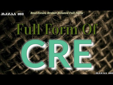 Full Form Of Cre | Cre Full Form | Full Form Cre | Cre Stands For | Cre Means | Meaning Of Cre |Cre