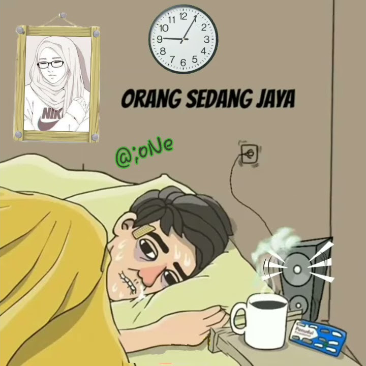 Story wa animasi Sakit
