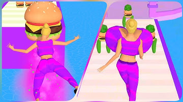 Boobs Race 3D🩱👢💍New Gameplay - Android, ios - All levels Gameplay walkthrough