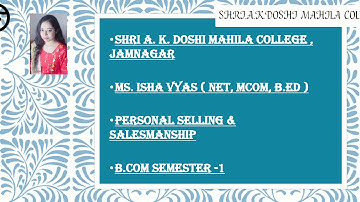 Fy bcom ssp lecture 28 by pro Ms Isha vyas