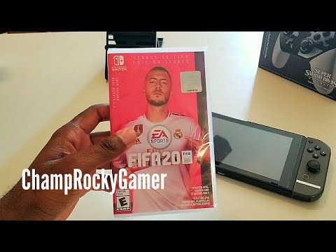 FIFA 20 - Legacy Edition: Unboxing and TV Mode for Nintendo Switch