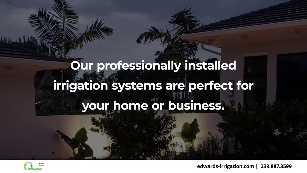 Edwards Irrigation LLC Fort Myers Florida 33919 YouTube