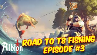 Albion Online - Fishing one hour in T7 Zone | Chill Fishing Session -3 | 2X Speed | Albion Online