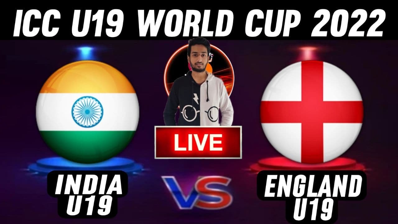 🔴LIVE India U19 vs England U19, ICC U19 World Cup 2022 Final - Live Cricket Score, Commentary