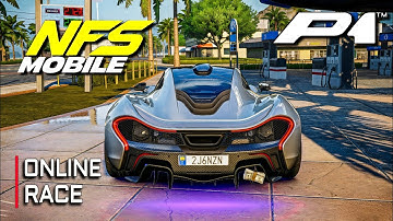 Need For Speed Mobile - McLAREN P1 Gameplay UltraGraphics (Android/IOS)
